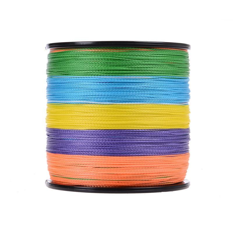 Super Strong Rainbow 500M Braided Wires 100% Pe Fiber Fishing Line Spe –  Bargain Bait Box