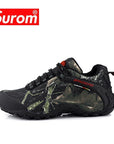 Surom Men Hiking Shoes Outdoor Sports Tactical Camping Breathable-Hey Sneakers Store-Bright Color-7.5-Bargain Bait Box