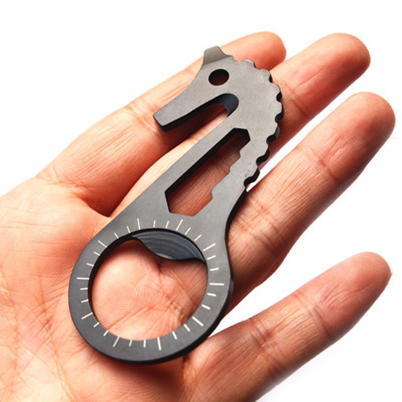 Survival Camping Edc Tool Stainless Steel Tactical Multi-Functional Pocket Key-Outdoor & equipment Store-Bargain Bait Box