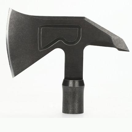 Survival Self Defense Stick Diy Outdoor Camping Tool Multi-Functional Home-Compass-RENGU Store-Ax head 1-Bargain Bait Box