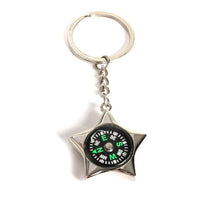 Survival Wheel Ruder Keychain Outdoor Camping Hiking Key Ring Compass-B2C Shop 88 Store-Five star-Bargain Bait Box