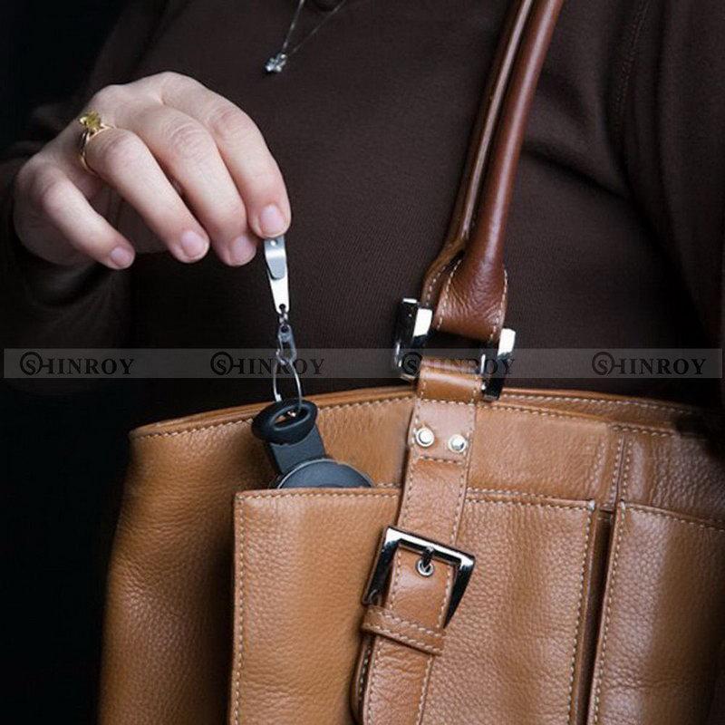 Suspension Clip+Stainless Steel Ufo Buckle Set Keychains Mini Key Ring Outdoor-EnjoyOutdoor Store-Bargain Bait Box