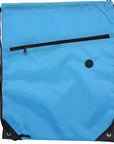 Swimming Drawstring Backpack School Beach Sport Sack Gym Tote Bag Swim Case-Yunhua Shen's store-Blue-Bargain Bait Box