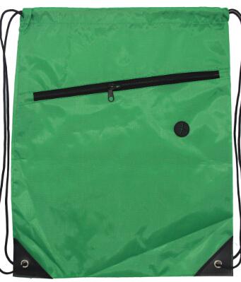 Swimming Drawstring Backpack School Beach Sport Sack Gym Tote Bag Swim Case-Yunhua Shen&#39;s store-Green-Bargain Bait Box