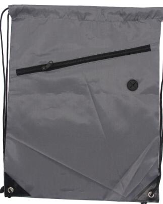 Swimming Drawstring Backpack School Beach Sport Sack Gym Tote Bag Swim Case-Yunhua Shen&#39;s store-Grey-Bargain Bait Box