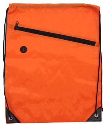 Swimming Drawstring Backpack School Beach Sport Sack Gym Tote Bag Swim Case-Yunhua Shen&#39;s store-Orange-Bargain Bait Box
