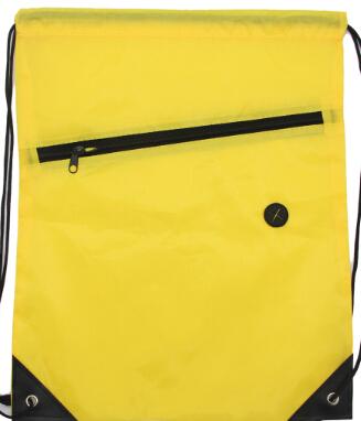 Swimming Drawstring Backpack School Beach Sport Sack Gym Tote Bag Swim Case-Yunhua Shen&#39;s store-Yellow-Bargain Bait Box
