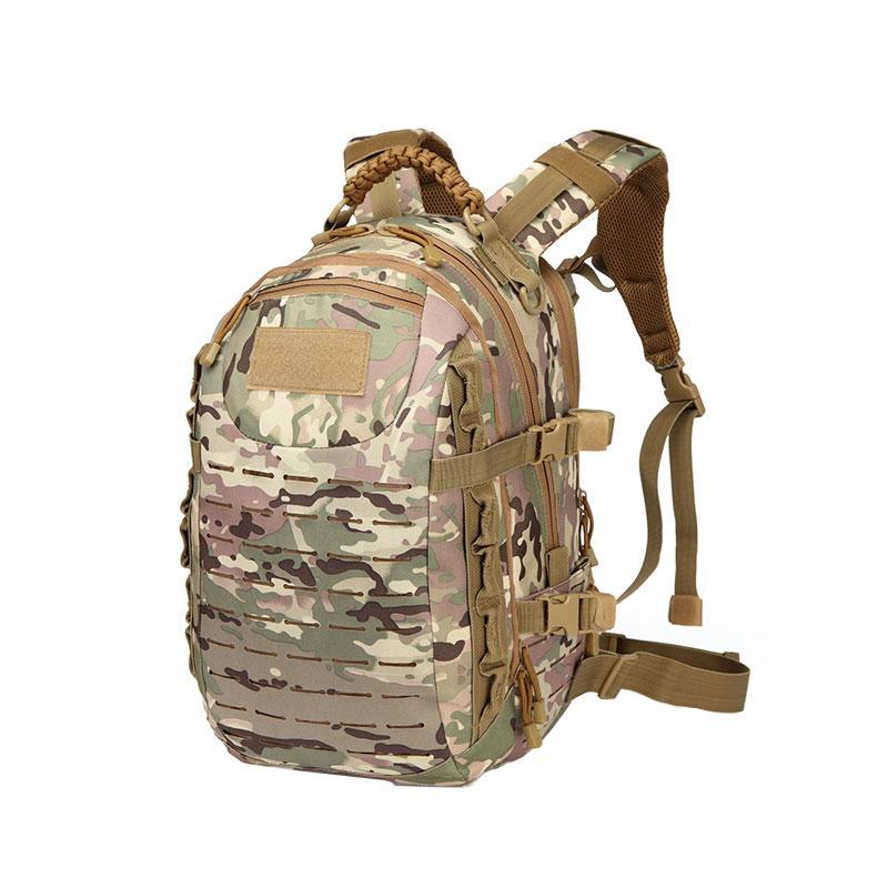 Tactical Backpack Laser Cut Molle Pals Dragon Egg Bag 25L Sport Bag Military-Tactifans Skirmish Store-KHAKI-Bargain Bait Box