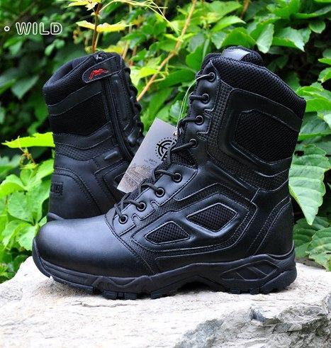 Tactical Boots Lightweight Outdoor Shoes Military Waterproof Breathable Wearable-Battlefield Vanguards Outdoor Store-Black-6-Bargain Bait Box