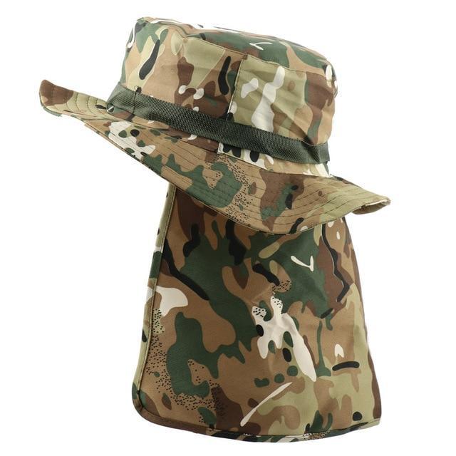 Tactical Camouflage Boonie Hats Nepalese Cap Bucket Hat Militares Army Mens-Men's Bucket Hats-CAMOLAND Official Store-CP-Bargain Bait Box