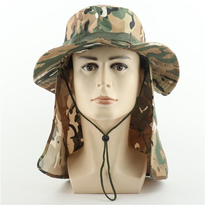 Tactical Camouflage Boonie Hats Nepalese Cap Bucket Hat Militares Army Mens-Men&#39;s Bucket Hats-CAMOLAND Official Store-JG-Bargain Bait Box