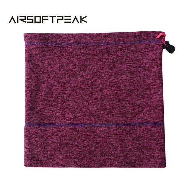 Tactical Fleece Thermal Face Mask Warmer Neck Cover Bicycle Motorcycle Hats-AirsoftPeak-Purple 2-Bargain Bait Box