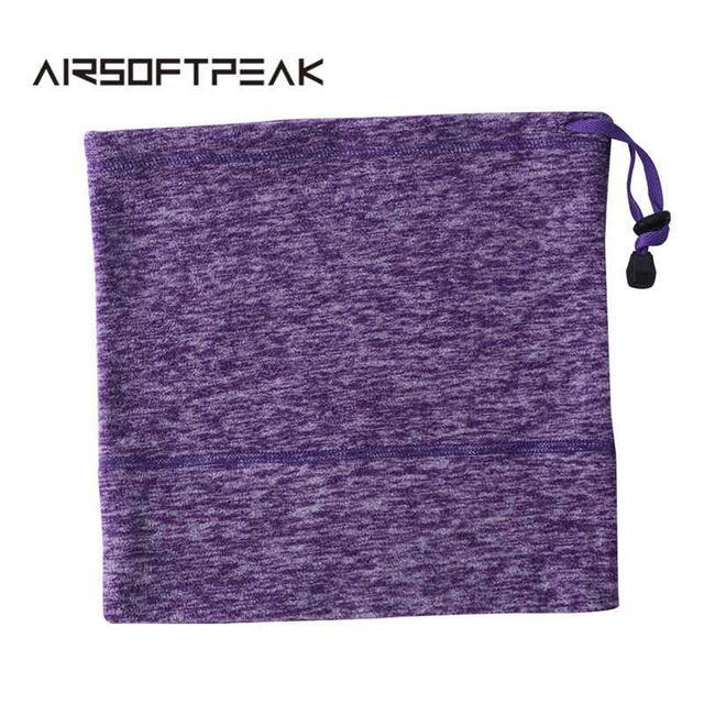 Tactical Fleece Thermal Face Mask Warmer Neck Cover Bicycle Motorcycle Hats-AirsoftPeak-Purple-Bargain Bait Box