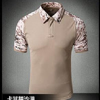 Tactical Military Breathable Shirt Short Sleeve Quick Dry Men Camo Camping-Shirts-Bargain Bait Box-04-S-Bargain Bait Box