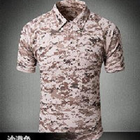 Tactical Military Breathable Shirt Short Sleeve Quick Dry Men Camo Camping-Shirts-Bargain Bait Box-06-S-Bargain Bait Box