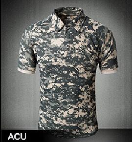 Tactical Military Breathable Shirt Short Sleeve Quick Dry Men Camo Camping-Shirts-Bargain Bait Box-10-S-Bargain Bait Box