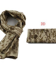 Tactical Military Camouflage Scarf Multifunctional Army Mesh Breathable Scarf-Sunshine Outdoor Ltd.-DD-Bargain Bait Box
