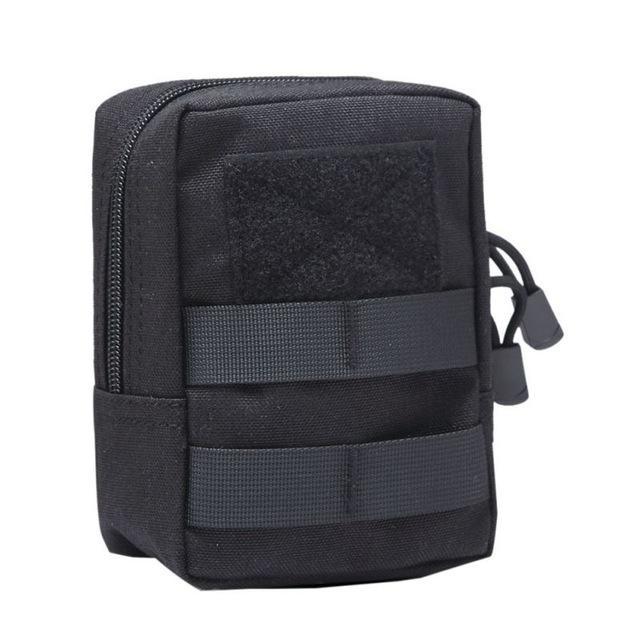 Tactical Molle Bag 600D Nylon Pouch Portable Outdoor Mobile Phone Wallet-Fun Sunday Shop-Black-Bargain Bait Box