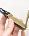 Tactical Molle Hanging Belt Carabiner Key Hook Webbing Buckle Strap Clip-Fashion brand stores-Green-Bargain Bait Box