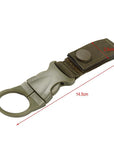 Tactical Nylon Water Bottle Hanger Hook Multifunction Molle Webbing Backpack-CSForce-Olive Drab-Bargain Bait Box