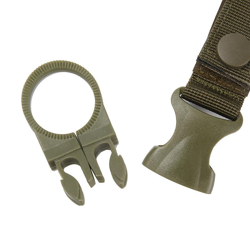 Tactical Nylon Water Bottle Hanger Hook Multifunction Molle Webbing Backpack-CSForce-Olive Drab-Bargain Bait Box