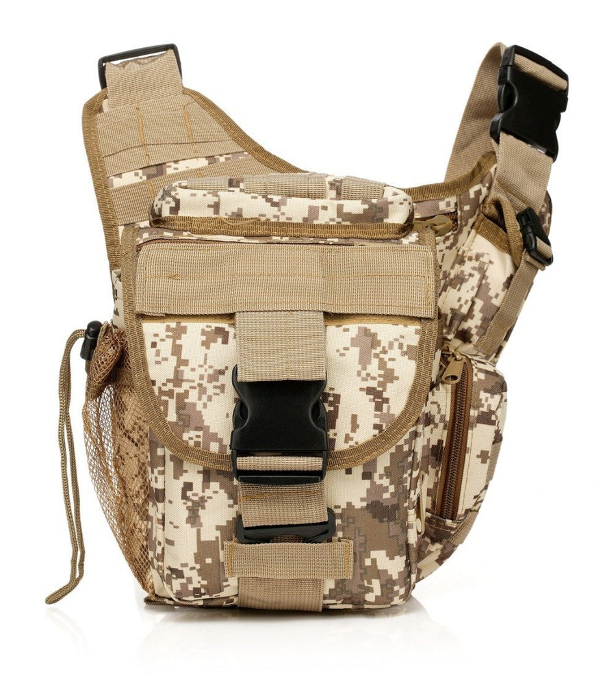 Tactical Shoulder Backpack Saddle Bag Outdoor Sport Molle Travel Bags Camera-Lotus Industrial Co.-Bargain Bait Box