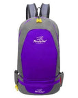 Tanluhu 637 Nylon Sports Bag Folding Backpack Outdoor Climbing Hiking Running-PINGER Store-Purple-Bargain Bait Box