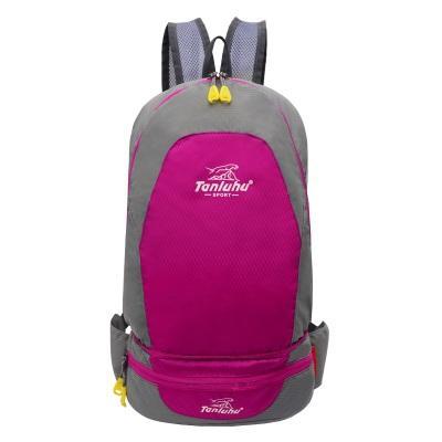Tanluhu 637 Nylon Sports Bag Folding Backpack Outdoor Climbing Hiking Running-PINGER Store-Rose-Bargain Bait Box