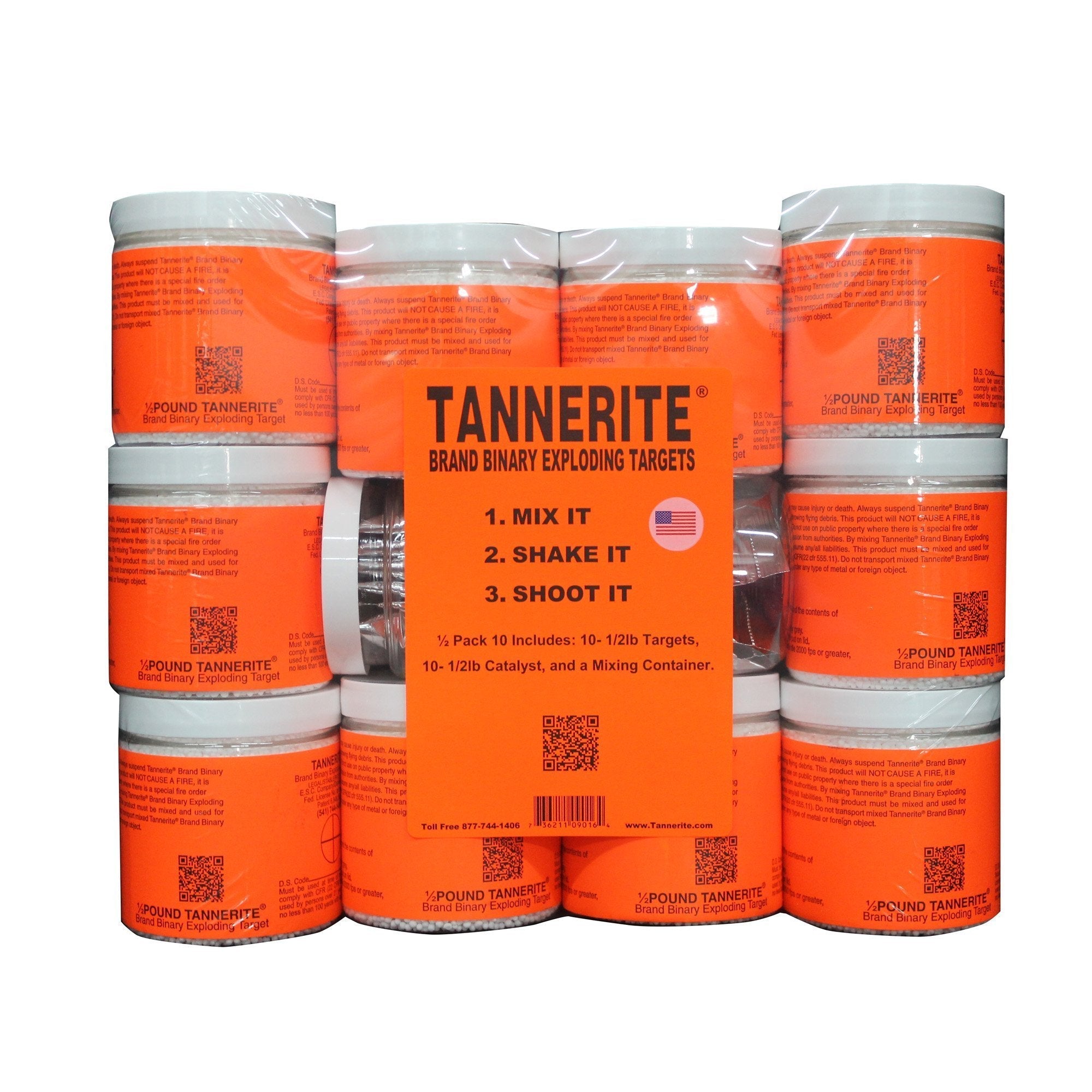 Tannerite Brick 1-2Lb Trgt 10-Pk-Tannerite-Tannerite-EpicWorldStore.com