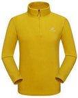 Tectop Brand Winter Polar Fleece Hiking Jackets Men Women Warm Windproof Coat-LoClimb Store-men yellow-Asian Size S-Bargain Bait Box