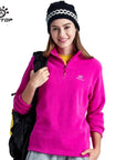 Tectop Men Women Winter Fleece Jacket Outdoor Sports Coats Hiking Camping Skiing-HappyRun Store-men sky blue-S-Bargain Bait Box