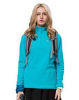 Tectop Men Women Winter Fleece Jacket Outdoor Sports Coats Hiking Camping Skiing-HappyRun Store-women blue-S-Bargain Bait Box