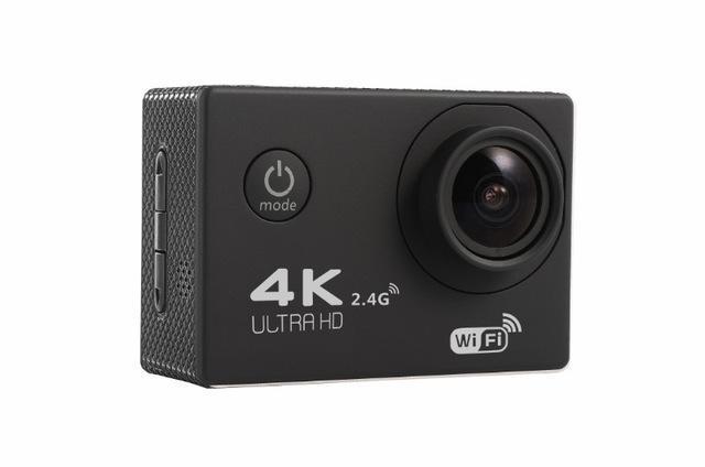 Tekcam F60R 4K Wifi Remote Action Camera 1080P Hd 16Mp Go Pro Style Helmet Cam-Action Cameras-SportsAction Cam&Accessory-black-standard-Bargain Bait Box