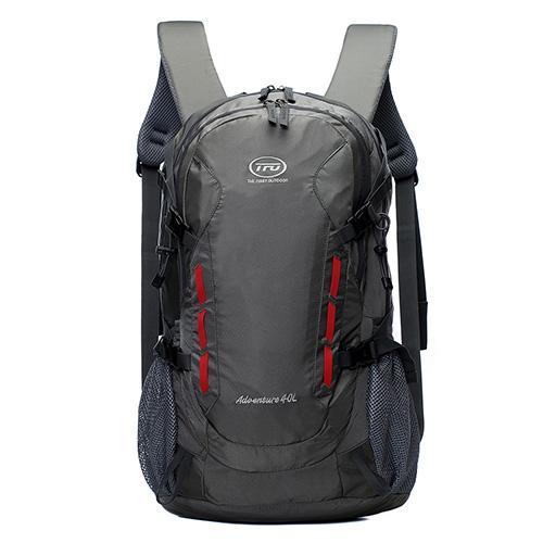 Tfo 40L Waterproof Hiking Backpack Bags Outdoor Backpack Camping Mountain-TFO Official Store-Gray Color-Bargain Bait Box