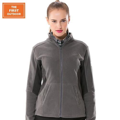Tfo Hiking Jacket Fleece Women Softshell Thermal Warming Winter Outdoor Climbing-TFO Official Store-Gray-S-Bargain Bait Box