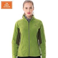 Tfo Hiking Jacket Fleece Women Softshell Thermal Warming Winter Outdoor Climbing-TFO Official Store-Green-S-Bargain Bait Box
