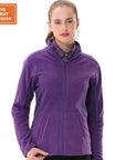 Tfo Hiking Jacket Fleece Women Softshell Thermal Warming Winter Outdoor Climbing-TFO Official Store-Purple-S-Bargain Bait Box