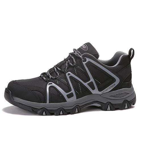 Tfo Hiking Shoes Outdoor Climbing Mountain Men Travel Camping Black Gray-TFO Official Store-Black and Gray-6.5-Bargain Bait Box