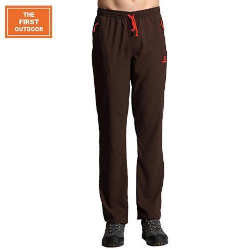 Tfo Men Hiking Camping Pants Foldaway Quick Dry Breathable Light Weight-fishing pants-TFO Official Store-Men Deep Coffee-M-Bargain Bait Box