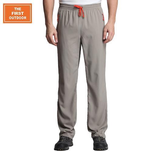 Tfo Men Hiking Camping Pants Foldaway Quick Dry Breathable Light Weight-fishing pants-TFO Official Store-Men Gray-M-Bargain Bait Box