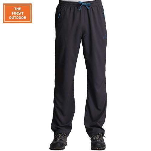 Tfo Men Hiking Camping Pants Foldaway Quick Dry Breathable Light Weight-fishing pants-TFO Official Store-Men Grey Blue-M-Bargain Bait Box