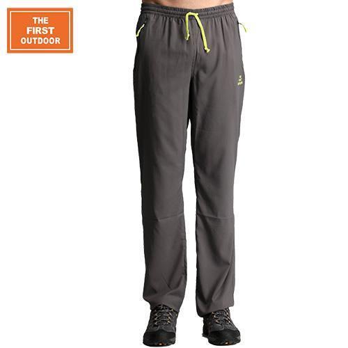 Tfo Men Hiking Camping Pants Foldaway Quick Dry Breathable Light Weight-fishing pants-TFO Official Store-Men Mid Gray-M-Bargain Bait Box