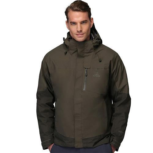 Tfo Men Hiking Jacket Down Jackets Waterproof Windbreaker Sport Coats Outdoor-TFO Official Store-Army Green-M-Bargain Bait Box