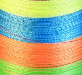 Thanksgiving Top Material 4Strands 1000M Super Strong Pe Multifilament Braided-Thanksgiving Family-4P1000mulicolor-0.6-Bargain Bait Box