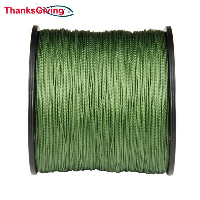 Thanksgiving Top Material 4Strands 1000M Super Strong Pe Multifilament Braided-Thanksgiving Family-4P1000White-0.6-Bargain Bait Box