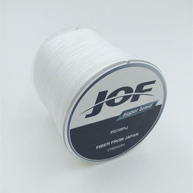 The 300M 4 Stands Fishing Line 10-100Lb To Choice Power Pe Braided Fishing-There is always a suitable for you-White-0.6-Bargain Bait Box