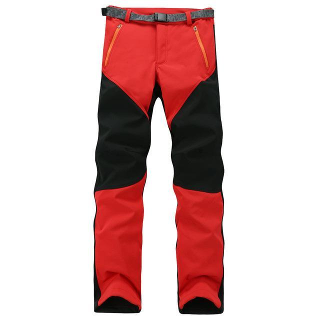 The Arctic Light Outdoor Pants Female Elastic Sweat Hiking Ski Pants To Keep-Sunshine group Ltd-Red black-S-Bargain Bait Box