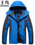 Thekingbird Winter Warm Fleece Jacket Outdoor Polar Sport Softshell Jacket-Shop1756859 Store-Blue-L-Bargain Bait Box