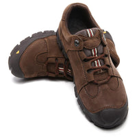 Thestron Shoes Hiking Men Top Quality Walking Boots Men Autumn Comfortable Man-Aikey Store-Khaki-6.5-Bargain Bait Box