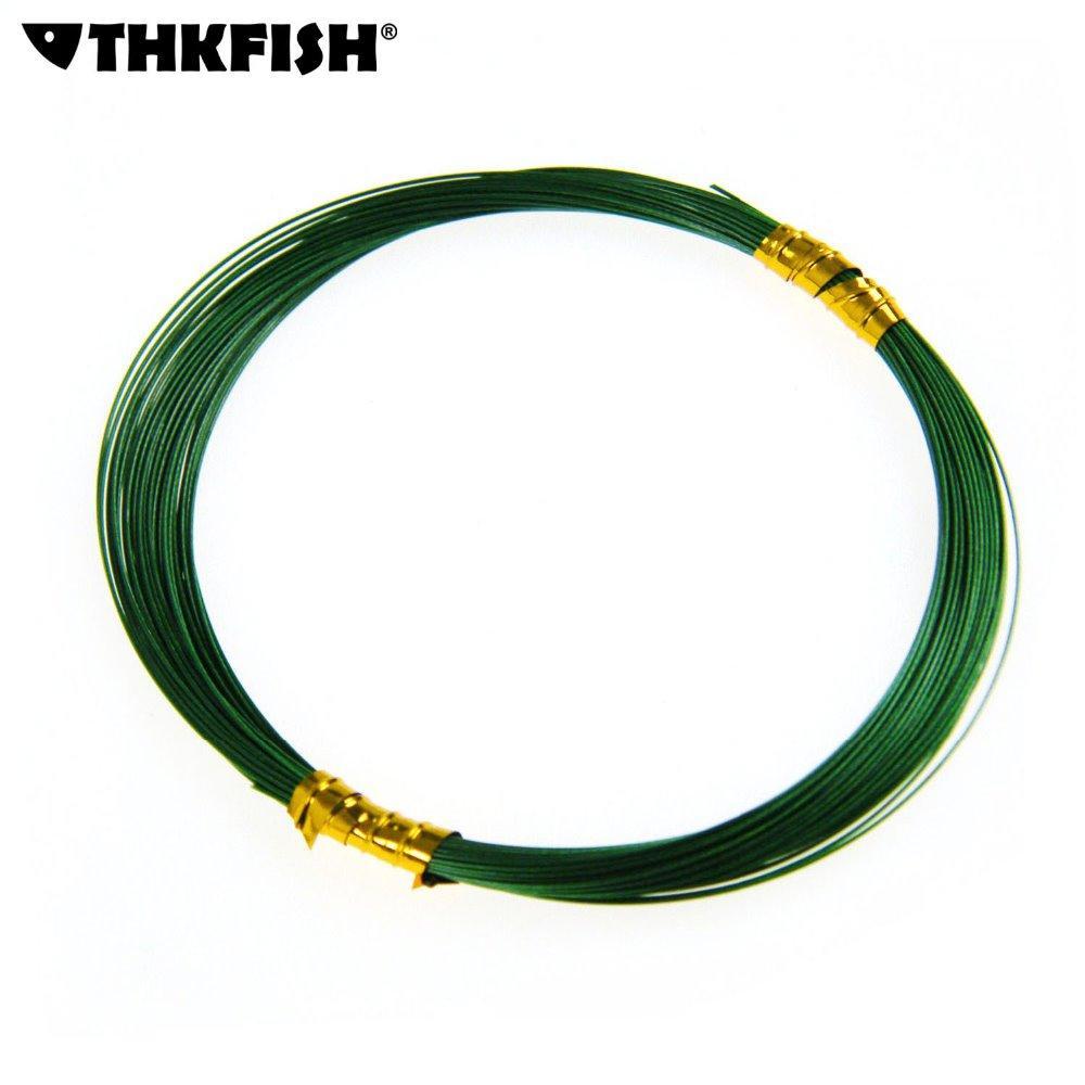 Thkfish 3 Lots Stainless Steel Fishing Wire Leader 10M/11Yard 60Lbs Fishing Rigs-THKFISH Official Store-Bargain Bait Box
